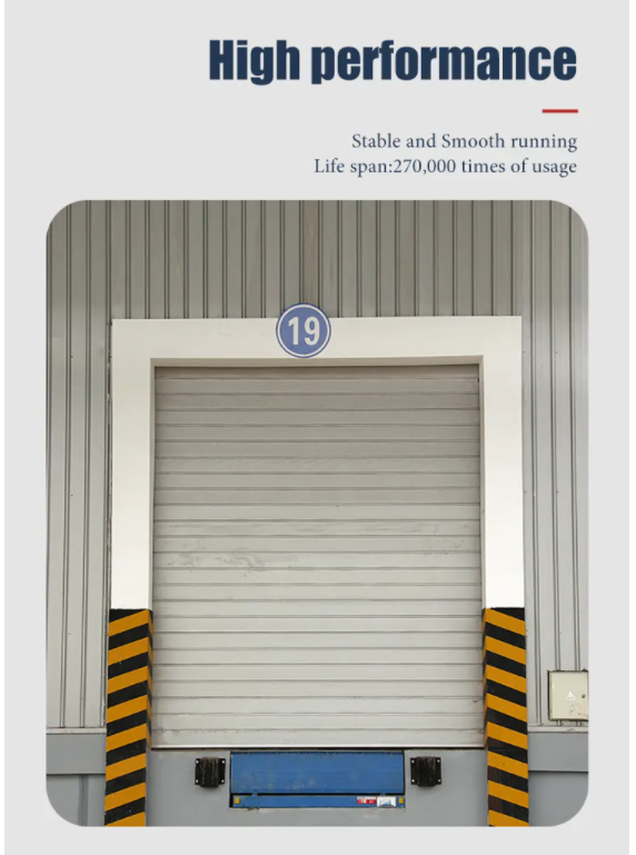 Manual Operate Insulated Sectional Doors Height 500mm With Chain Hoist