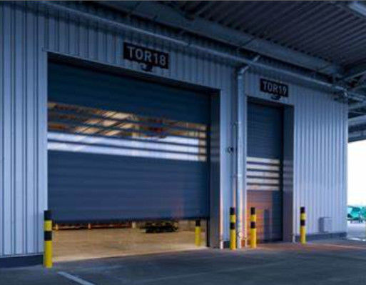 Finger Safe Panel 2.5m/S High Speed Spiral Door Manufacturing plant shutter door high speed industrial automatic
