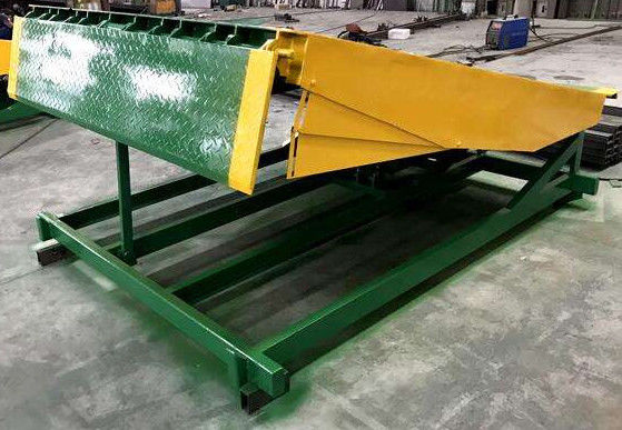 25000LBS Noiseless Steel Structure Hydraulic Loading Bay Dock Levellers Stationary Hydraulic Container Loading Unloading