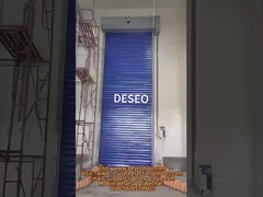 Automatic PVC Spiral Rapid Roller Doors 380V 50HZ 0.75KW - 1.50KW Quick Heat Resistance
