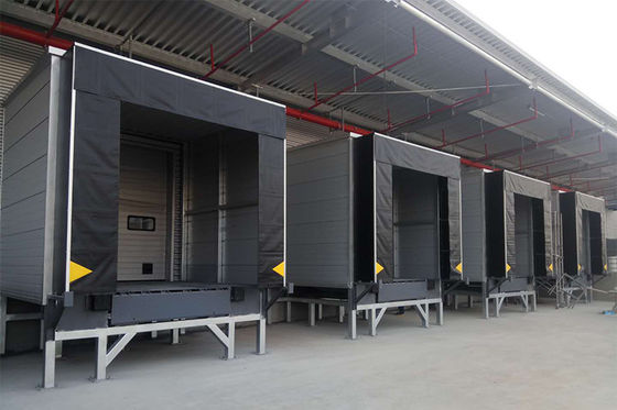Pvc Fabric Mechanical Loading Dock Shelters Widely Used For Industries Sponge Dock Seal Manufacturers