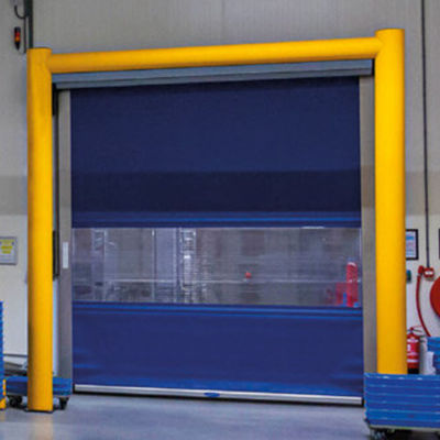 Wind Resistant Fast Rapid Roller Doors 900N Low Maintenance