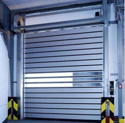 Warehouse Pvc Rapid Roller Doors Industrial High Speed Shutter 220V 0.6m/S