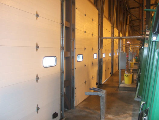 Wholesale PVC Fast Action Automatic Zipper Door 1176pa Wind Resistance High Speed  Door 1.5mm Thick Staninless Steel