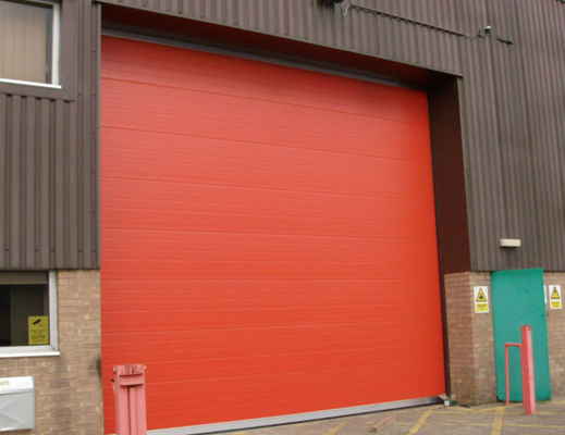Lifting Door Standard Perspective HighSpeed Sliding Door  42mm Panel Industrial Sectional Overhead Garage Doors