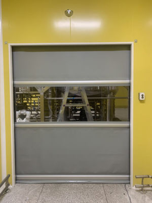 Automatic Fast Pvc Rapid Roller Doors Vertical Steel High Speed 2m/S Rolling Shutter