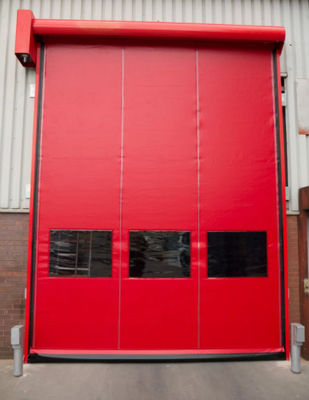 High Strength Automatic Rapid Roller Doors CE  ISO9001 With Great Surface