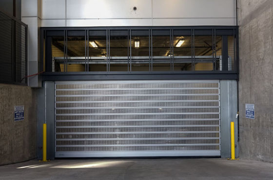 Aluminum Transparent High Speed Spiral Door Safety  Efficiency