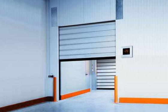 Remote Control High Speed Spiral Logistics Door Channel 60HZ Or 380V Anti Wind