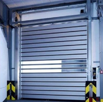 Powder Coated Steel Insulated Sectional Doors With Vinyl Or Brush Weatherstripping