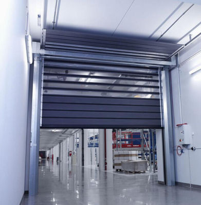 Customized High Speed Spiral Door With Button Automatic Vertical Overhead Rapid Warehouse