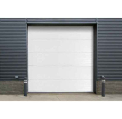 Polyurethane Foam Insulated Sectional Doors Powder Coated With Hinges