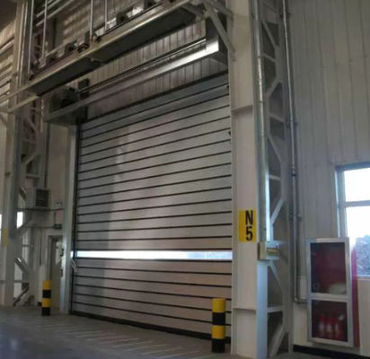 Automatic High Speed Spiral Door Remote Control Customized Plant Shutter