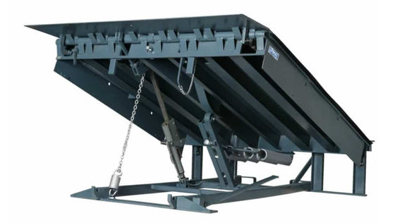 High Strength Steel Dock Leveler Mechanical Door Seal Ramp Container For Forklift
