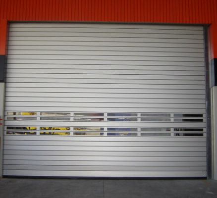 Villa Garage Aluminum Alloy Roll Up Spiral Door With Remote Control