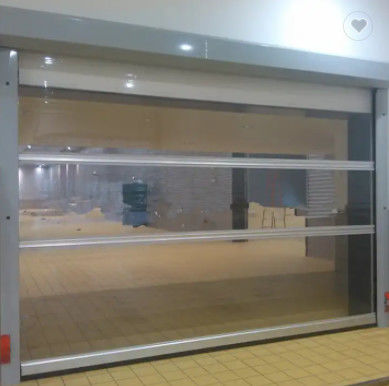 Automatic Overhead Aluminum Sectional Door With Powder Coating And Insulation