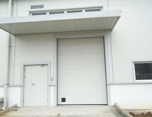 High Security Lock Sectional Overhead Doors Commercial Weather-Sealed Durable