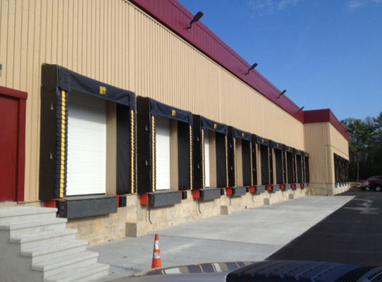 High Durability Loading Dock Shelters And Fixed Galvanized Steel Liner