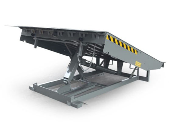 Push Button Controls Loading Dock Leveler Platform Mechanical For Containers