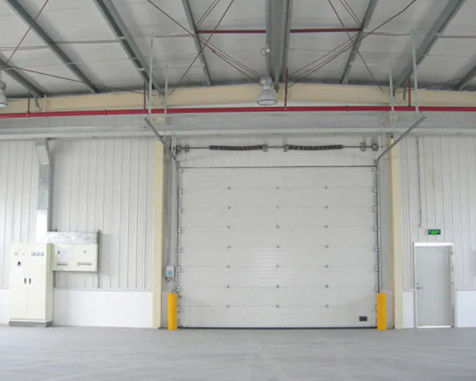 Durable Overhead Sectional Doors For Fire Station With Automatic Operation