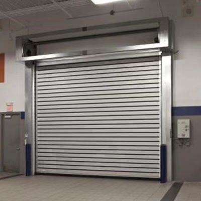 Durable Overhead Sectional Doors For Fire Station With Automatic Operation