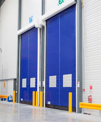 High Security Metal Roller Shutter Door Industrial Rapid For Cold Rooms Thermal Insulation