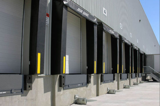 Adjustable Loading Dock Door Shelter For Trucks Of House Container Pvc Dock
