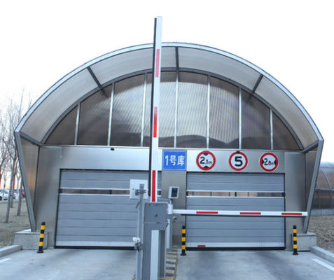 Exterior Aluminum Rapid Spiral Door Thermal Insulated Rolling Up Warehouse