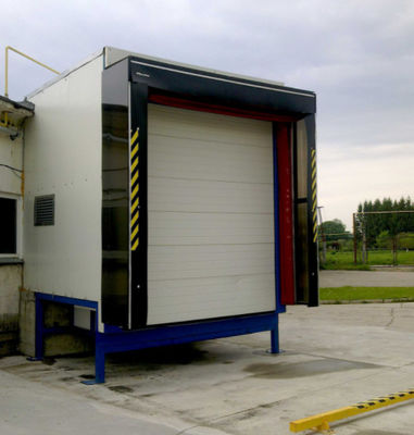 High Durability Dock Door Shelter Adjustable Loading System For Industrial Operations