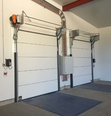 Commercial Sectional Overhead Doors For Fire Station And Industrial Lift Door