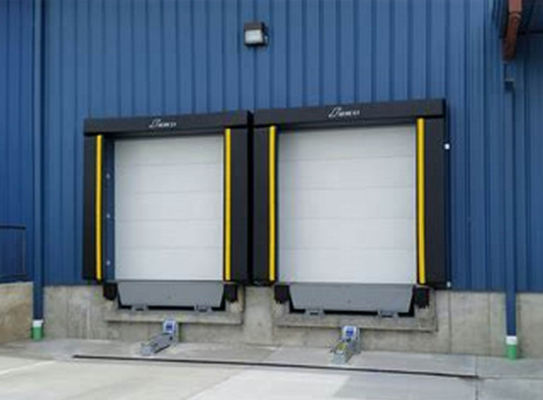 Rectangular Inflatable Loading Dock Seals Fire Resistance