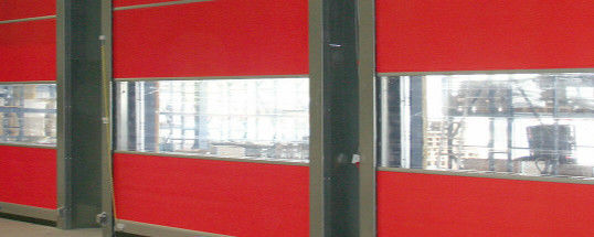 Low Maintenance Rapid Roll Doors High Security Thermal Insulation