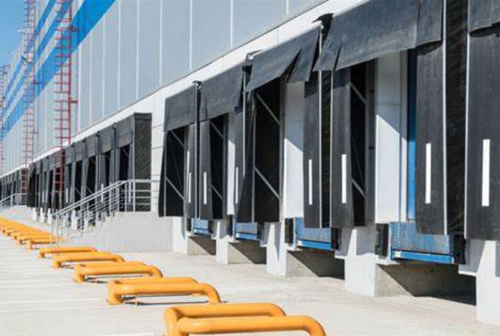 Pvc Rubber Loading Dock Shelters Adjustable Loading System Modern Design