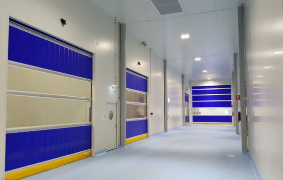 Modern Insulated 380V Rapid Roller Doors Manual / Automatic Operation