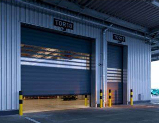 Industrial Aluminum Alloy Spiral High Speed Door Closing Speed 0.8m/S Durable