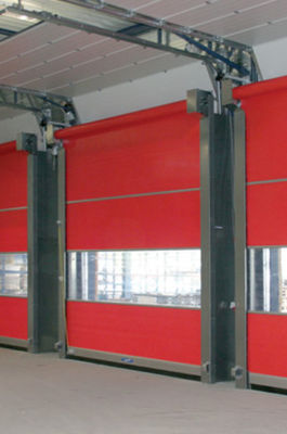 High Security CE Rapid Roller Doors Noise Reduction Weather Resistance