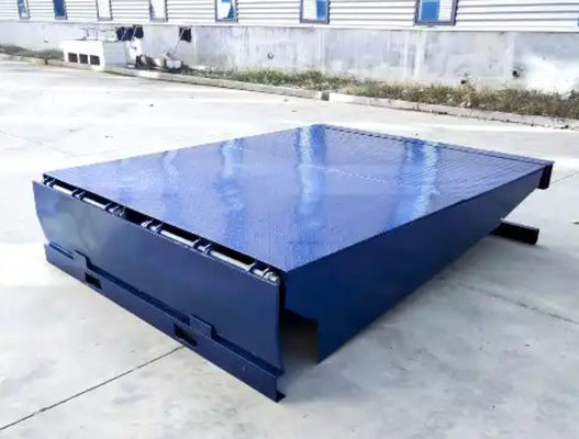 Powder Coated Finish Loading Dock Leveler Capacity 6t 8t