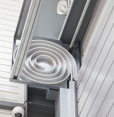 Aluminum Transparent High Speed Spiral Door Wind Resistance ≤2.0KN/m2 & Performance High Speed With Factory Direct sale