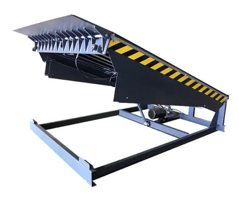 Container Mechanical Loading Dock Leveler With Hydraulic Power Source On Site Installation