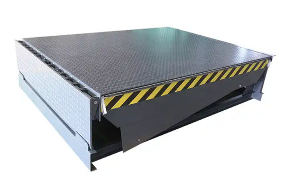 Container Mechanical Loading Dock Leveler With Hydraulic Power Source On Site Installation