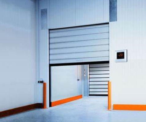 Closing Speed 0.8m/s High Speed Spiral Door Customized As Order 220V/50HZ Power Supply Wind Proof Fast Rapid Aluminum