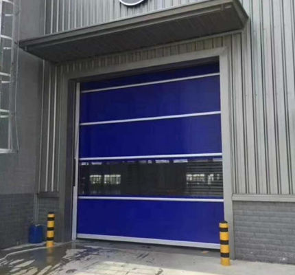 High Safety Security Rapid Roller Doors Customized Promotion Fast Fabric Roll Up Wind Proof