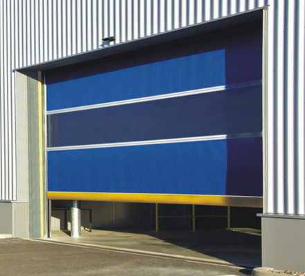 High Safety Security Rapid Roller Doors Customized Promotion Fast Fabric Roll Up Wind Proof