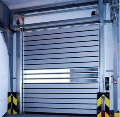 PVC Roll Up Rapid Shutter High Speed Rolling Door 304 Stainless Steel