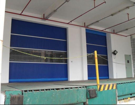 PVC Roll Up Rapid Shutter High Speed Rolling Door 304 Stainless Steel