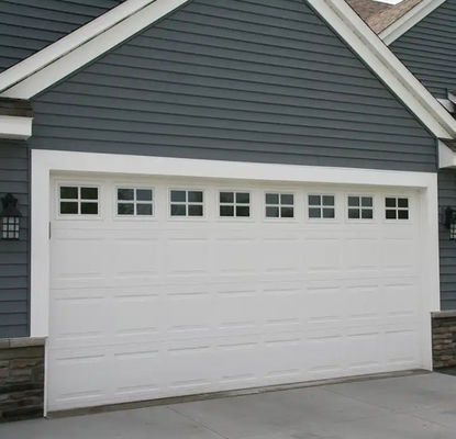 Popular Style Modern Fire Station Commercial Sectional Garage Overhead Doors with Wind-resistant Security Features