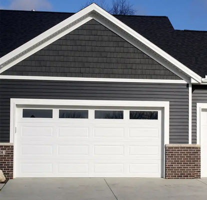 Popular Style Modern Fire Station Commercial Sectional Garage Overhead Doors with Wind-resistant Security Features