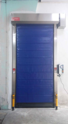Effortless Installation Rapid Roller Zipper Doors for Safety and Insulation Reliable and Durable PVC Shutter Door