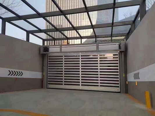 Motor Power 0.75KW High Speed Spiral Door Air Permeability≤2.0m3/ m2.s Opening Speed 0.8m/s Hard Fast Rolling up Door