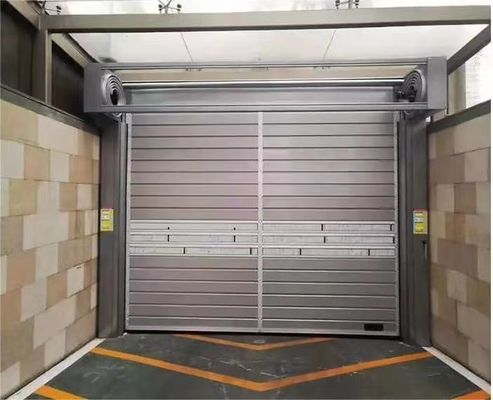 Customized High Speed Spiral Door Opening Speed 0.8m/s Air Permeability ≤2.0m3/ M2.s